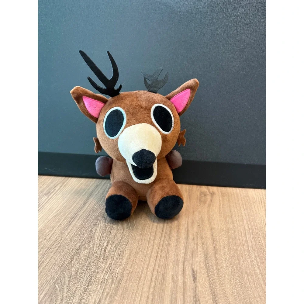 99 Nights in the Forest Roblox Deer Plush Stuffed Animal Toy Brown 9 Inch